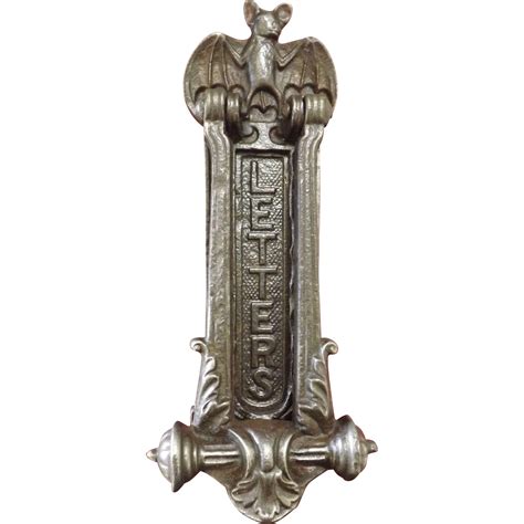 View all antique door knockers. Victorian 'BAT' Door Knocker - Kenrick Sons 1883 SOLD on ...