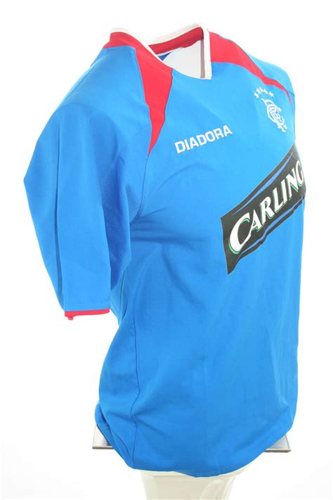 Glasgow rangers trikot jersey camiseta puma herren/men rot + neu + scotland. Diadora Glasgow Rangers Trikot 10 Nacho Novo 2003/05 ...