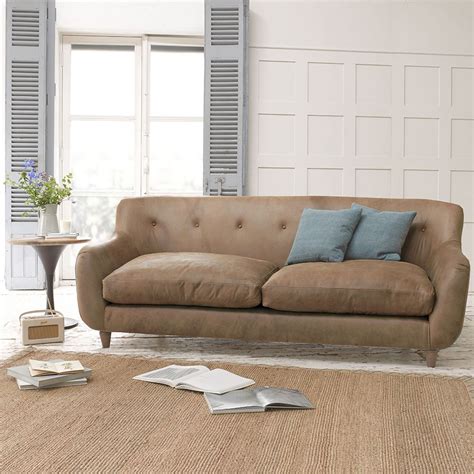 In homes, couches are normally put in the family. MONTY SOFA in Walnut beaten leather. We asked 50,000 of ...