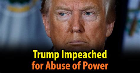 The latest updates on the congressional impeachment inquiry of u.s. Trump impeached by US House on charge of abuse of power ...
