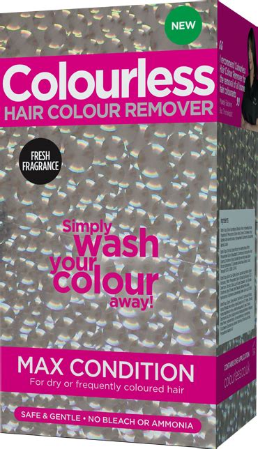 L'oreal effasol color remover, leaves hair ready for recoloring, 1 packet. Colourless Hair Colour Remover | Max Conditioning