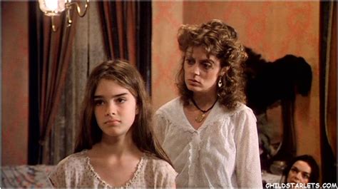 I'm giving pretty baby 3 stars because some parts in it are disturbing. Brooke Shields / Pretty Baby - Young Child Actress/Star ...