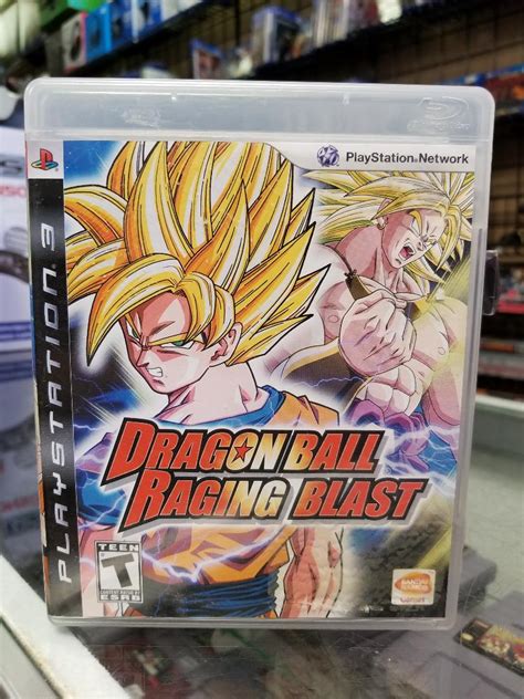 Raging blast (ドラゴンボール レイジングブラスト, doragon bōru reijingu burasuto) is a 2009 video game released for the xbox 360 and the playstation 3 consoles developed by spike and published by bandai namco. PS3 Dragon Ball Raging Blast - Movie Galore