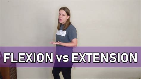 Maybe you would like to learn more about one of these? Flexion vs Extension - YouTube
