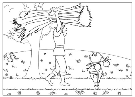 You could also print the image while using the print button above the image. The Three Little Pigs Story Coloring Pages - Coloring Home