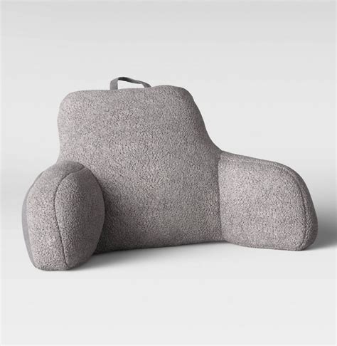 Maybe you would like to learn more about one of these? Sherpa Bed Rest Pillow Gray - Room Essentials™ | Bed rest ...