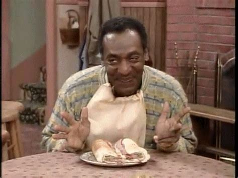 Comedian bill cosby, who is serving a three and a half year jail sentence, on tuesday appealed a pennsylvania court's verdict that found him guilty of drugging. The Cosby Show Voedsel Gif Filmsterren Bill Cosby Sandwich ...