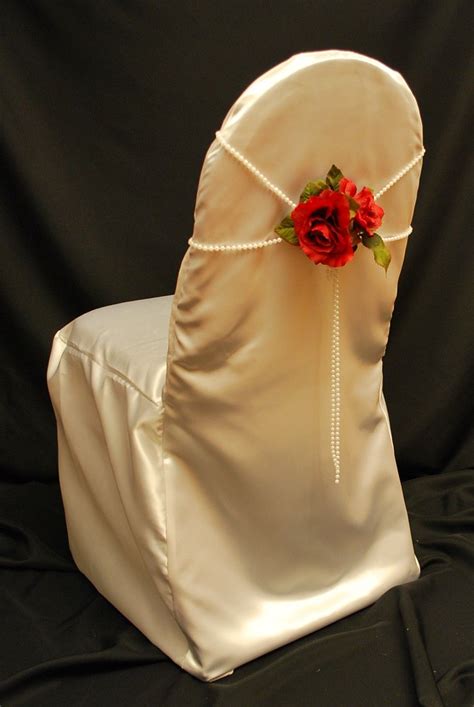 Satins, brocades, organzas and damasks, luxurious chair covers add affordable elegance to your special occasion. rose.jpg (932×1391) | Linen chair covers, Chair cover ...