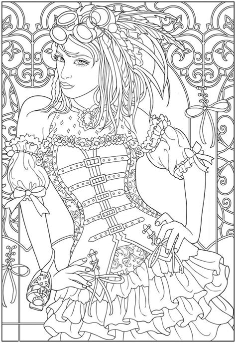 You can download free printable steampunk coloring pages at coloringonly.com. The Collection Of Steampunk Images For Coloring Pages ...
