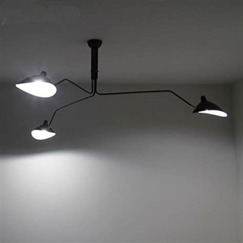 The serge mouille 3 arm ceiling lamp from serge mouille lighting simple and elegant. Serge Mouille Style 3 Arm Ceiling Lamp Plafonnier 3 Bras ...