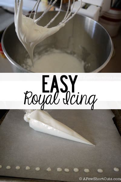 This eggless royal icing is easy to make! Easy Royal Icing Recipe | Recipe | Easy royal icing recipe, Royal icing recipe, Icing recipe