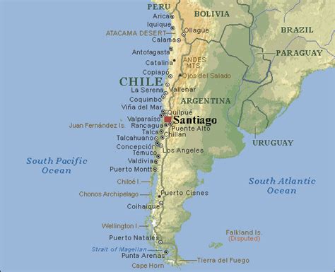 Die nebenstehende karte kannst du gern kostenlos auf deiner eigenen webseite oder reisebericht verwenden. Santiago Karte