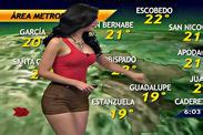 Gorgeous latina in lingerie strips down to please her man. Louise Lear giggles uncontrollably during live BBC weather ...