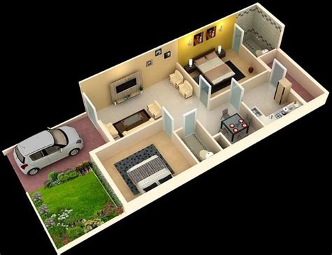 Tropical house architecture in modern style. Beautiful 3D home plan everyone will like | Acha Homes