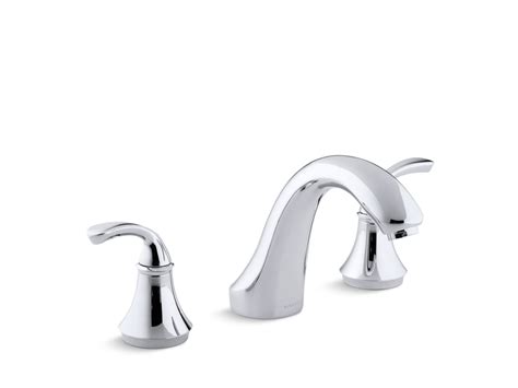Shop for roman tub faucets by symmons. Forté Bath Faucet Trim with Sculpted Lever Handles | K ...