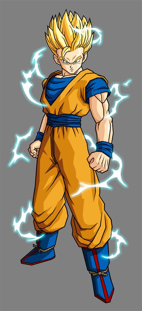 Despite appearing to be in his normal state, gohan, in actuality, is using the power of super saiyan 2 without the burden the latter transformation places on his body. Omega Dragonball blogspot: Gohan adulto SS2