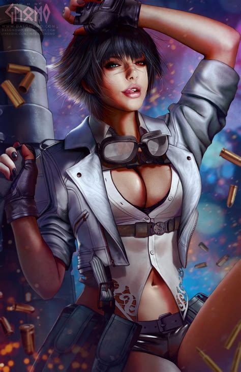 Wallpapers in ultra hd 4k 3840x2160, 1920x1080 high definition resolutions. ArtStation - Lady - Devil May Cry 5, Nicole Cepeda