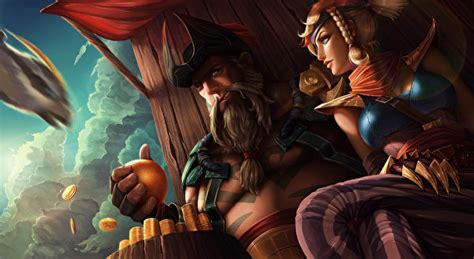 Please contact us if you want to publish a gangplank wallpaper on our site. Picture League of Legends Gold Warriors Gangplank Girls Fantasy