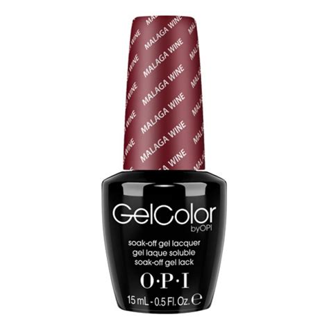 Free shipping on selected items. OPI GelColor Soak-Off Gel Lacquer - Malaga Wine