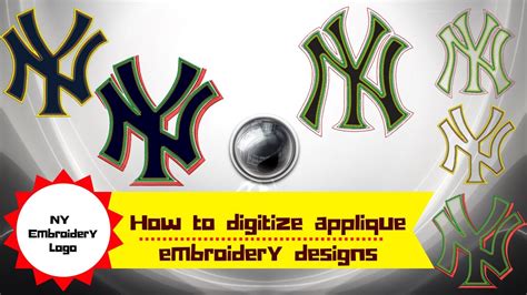 How to digitize a logo. How to digitize applique embroidery designs-newyork ny ...
