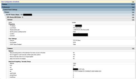 Working gpo codes (july 2021). GPP Printers - Result: Failure (Error Code: 0x80070005 ...