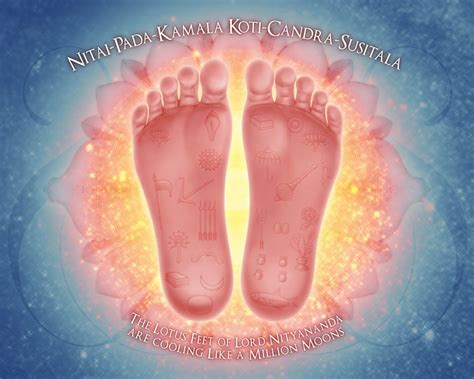 Pāda is the sanskrit term for foot (cognate to english foot, latin pes, greek pous), with derived meanings step, stride; Nitai Pada Kamala