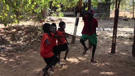 It is 105 kilometres by air from darwin. Local dancing at Milikapiti School - YouTube