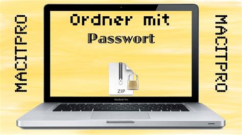 Anleitung für windows & mac. Zip-Datei mit Passwort erstellen Mac HD - YouTube