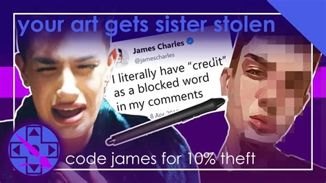 Jun 10, 2021 · updated june 15th, 2021. painting a picture of james charles, art theft icon (i ...