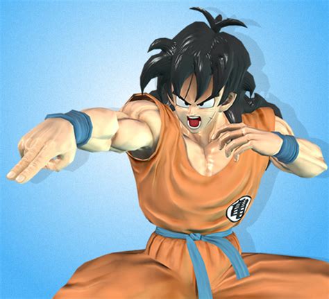 That's what the holes are for! Broly et Yamcha dans Dragon Ball : Zenkai Battle Royale