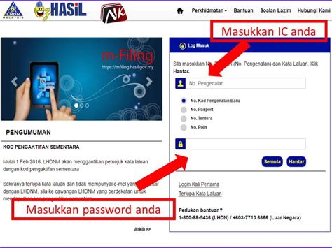 Berikut adalah cara untuk membuat pendaftaran assist portal untuk majikan Cara-cara Isi Borang Cukai e-Filing | Blog Azman