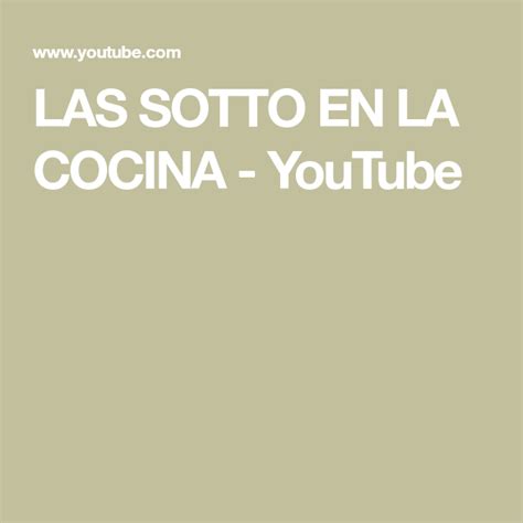 Recetas de cocina fáciles, reseñas de restaurantes y más. LAS SOTTO EN LA COCINA - YouTube | Como hacer lasaña ...