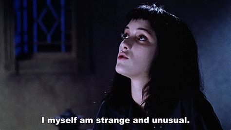 beetlejuice is now with a tiny head and voice that is two octaves higher than before to charles i'm here with you. giphy.gif (500×281) | Winona ryder, Beetlejuice winona ...