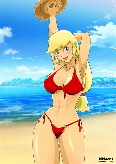 The name has since been adopted by the crew and hasbro. Applejack Summer 2019 | MLP:EG | Fanart by boobieboom on ...