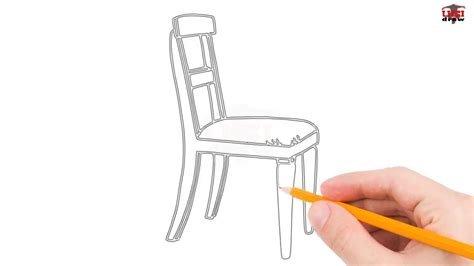 Use water color / pencil color. How to Draw a Chair Step by Step Easy for Beginners/Kids ...