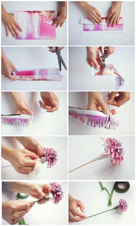 The larger your folds the larger the petals and less full the flower may look. DIY Wedding Paper Flowers | Wedding Planner in Hampshire