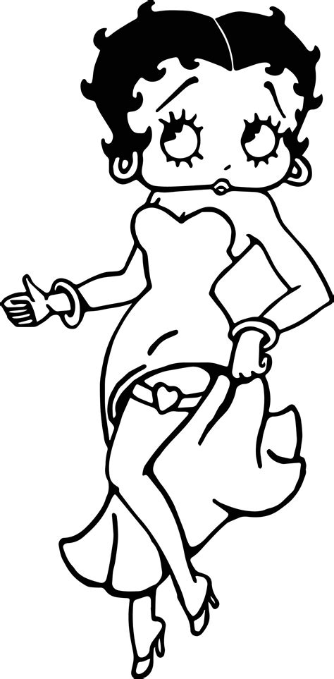 Find more betty boop coloring page pictures from our search. awesome Betty Boop Good Coloring Page | Betty boop ...