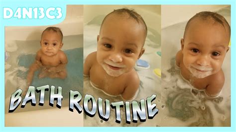 Place a bath towel in the bottom of your kitchen sink. BATH TIME ROUTINE | How to Give Your Baby a Bath | D4N13C3 ...