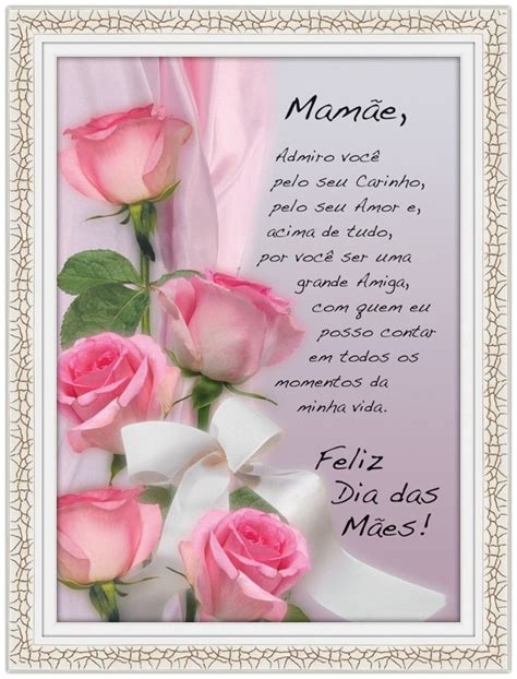 Esse ano vai ser o primeiro que eu vou passar com o vinícius fora, e as meninas por aqui. Quadro Homenagem 60x80 - Moldura - Dia Das Maes Rosas Amor ...