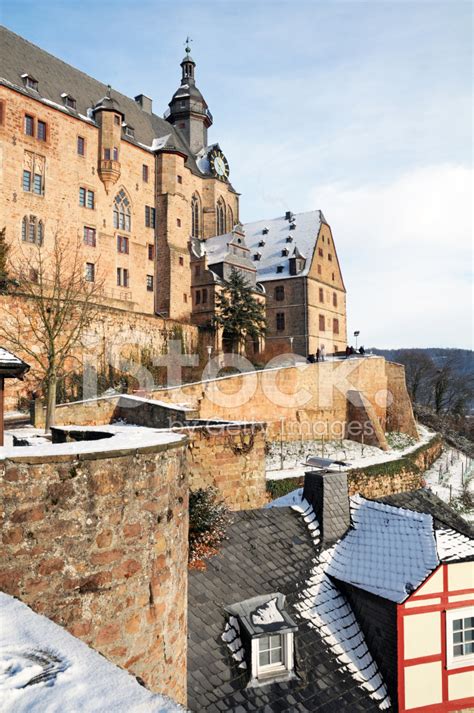 61f(marburger schloss) names of historical buildings, sites, streets, etc. Marburg Castle, Germany Stock Photos - FreeImages.com