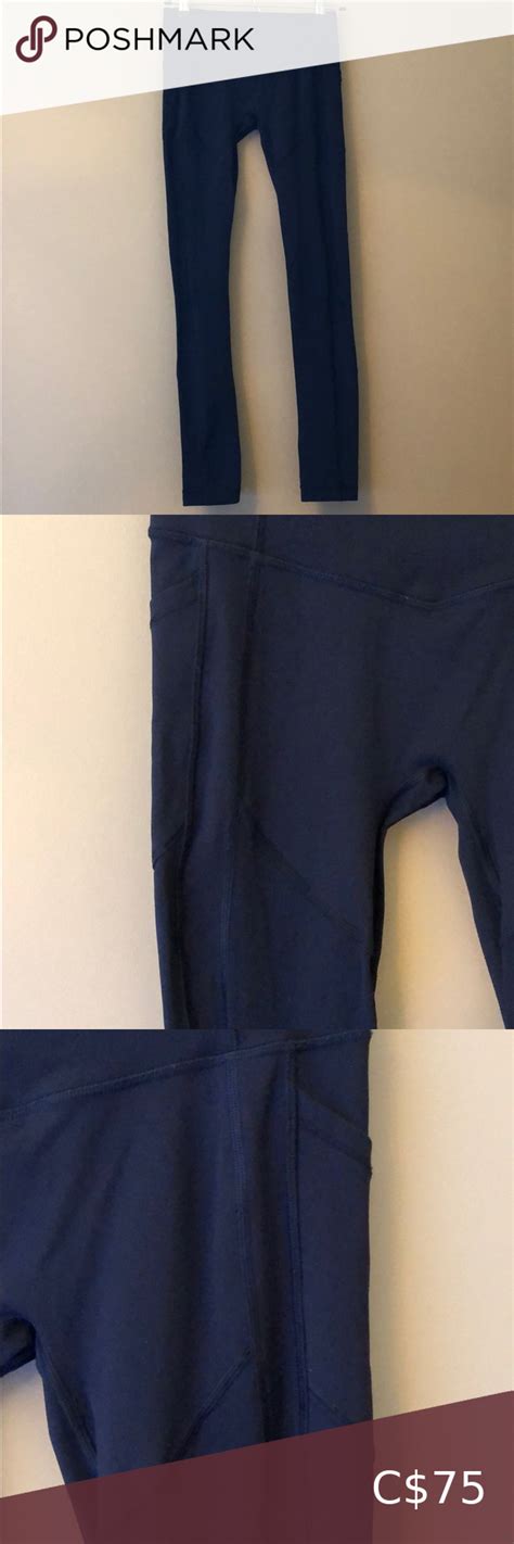 Navy Blue Lululemon Leggings in 2020 | Lululemon leggings ...