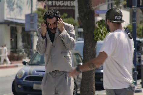 Me and my homie azamat just parked our slab outside. Borat Subsequent Moviefilm review | Tatler