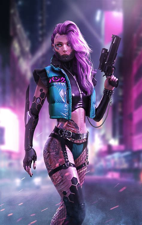 Maybe you would like to learn more about one of these? Cyberpunk female killer, DaoDao Mao on Inspirationde