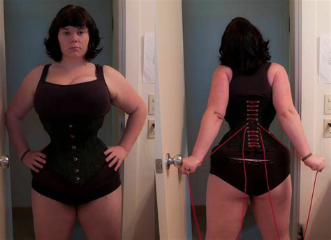 I currently have a capsule. Penny Corset After - Lucy's Corsetry