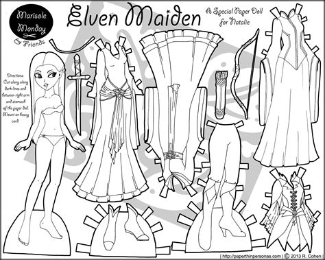 With the hundreds of sites that declare to be free printable downloads, it can obtain confusing trying to figure out which ones are genuine as well as which ones are not. Marisole Monday & Friends: Marisole as an Elven Maiden ...