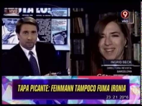 Ingrid beck en los caracteres. EDU FEINMANN VS INGRID BECK - 17-10-14 - YouTube