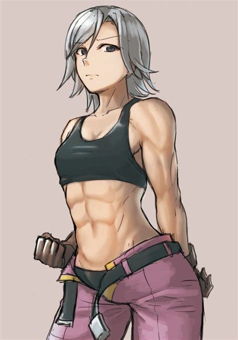 How to draw abs anime video clip. #anime | How to draw abs, Female drawing, Muscular women