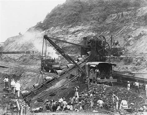 President roosevelt saw the panama canal as critical to us naval supremacy and economic interests in the americas and became the driving political force behind its construction. Incredible pictures that show the construction of the ...