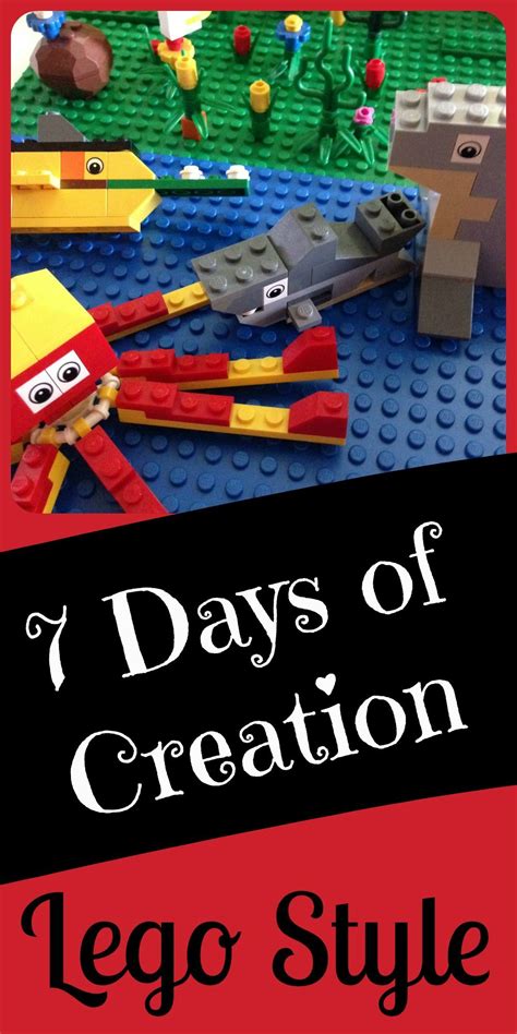 This is a hierarchy slide to present team, specifications etc. This is fun! Use LEGOs to build the 7 days of creation. I ...