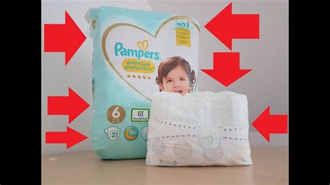 Pampers bietet mit den premium protection windel größe 6 eine gute babywindel für kinder im alter von 2,5 bis 6 jahren an. Pampers Premium Protection Gr.6 ab 13 Kg - YouTube